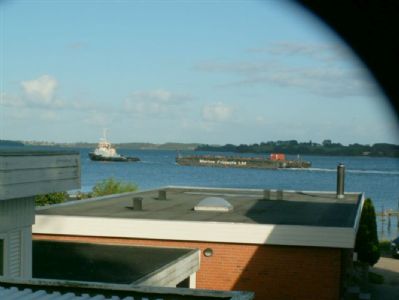 Modernes Haus mit Blick auf und 25 m von der Flensburger Frde